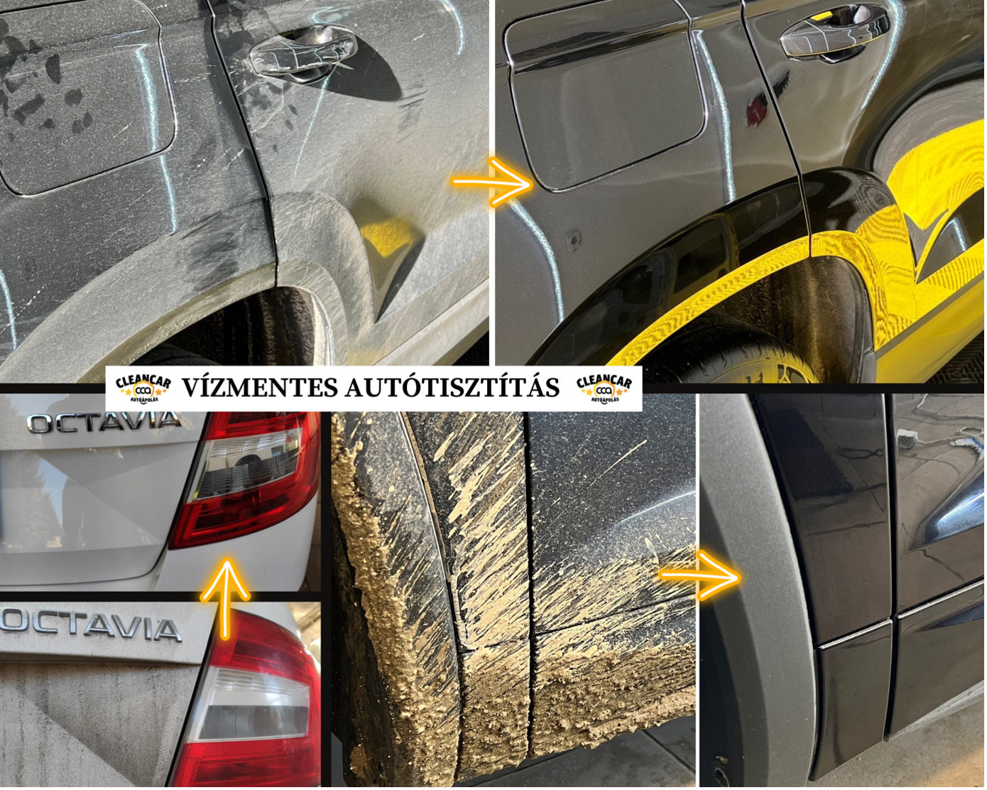 Vízmentes autóápolási technológia