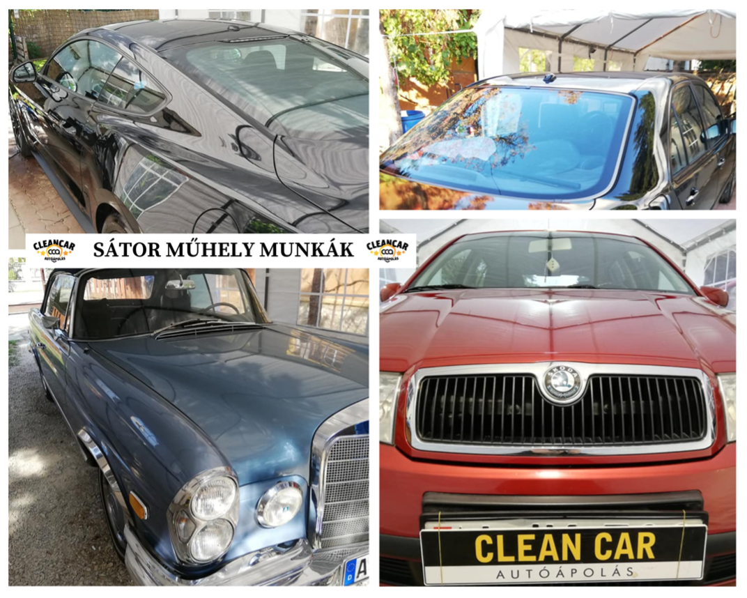CCA CleanCar sátorműhely munka